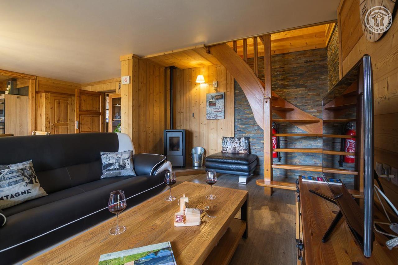 Chalet 13 Personnes-Le Vanvolet Les Saisies Exterior foto